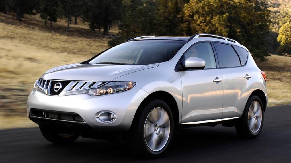 According to documents filed with the NHTSA in December that were released last week, the 2009 Nissan Murano's ABS hydraulic control unit could interact with brake fluids that contain "specific corrosion preventative additives."{&nbsp;} (Image courtesy of Nissan North America)