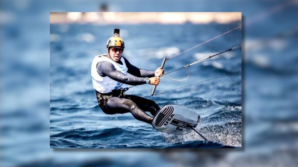 A West Palm Beach resident will represent Team USA in kiteboarding at the Olympics. Markus Edegran. (US Sailing)