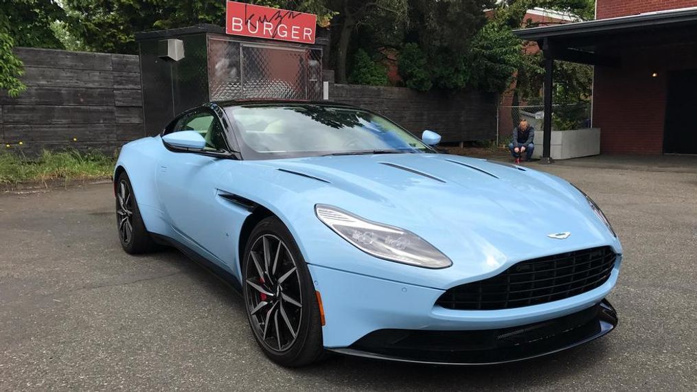 2017 Aston Martin DB11 (Sinclair Broadcast Group / Jill Ciminillo)