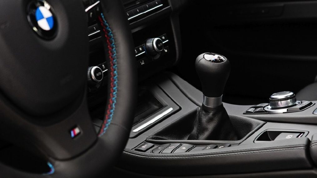 2013 BMW M5 with a manual transmission