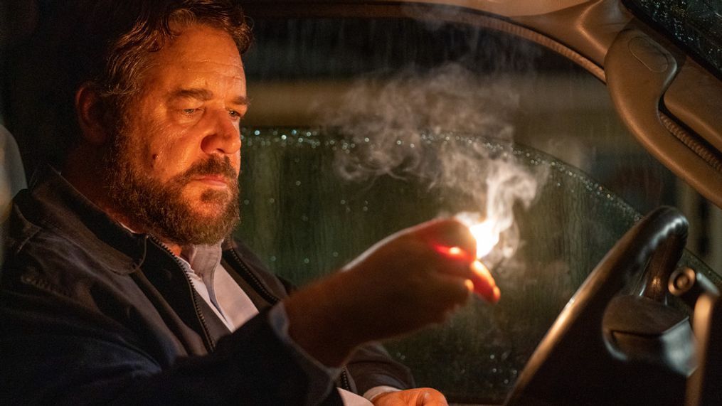 Russell Crowe stars as “The Man” in the psychological thriller UNHINGED (Photo: Skip Bolden/Solstice Studios)