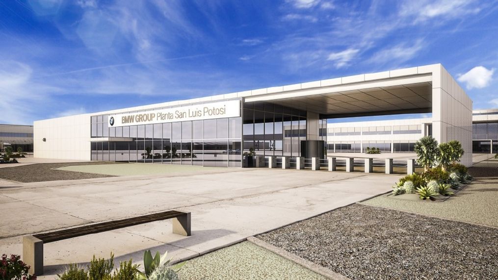 Artist's impression of the BMW plant in the Mexican state of San Luis Potosi