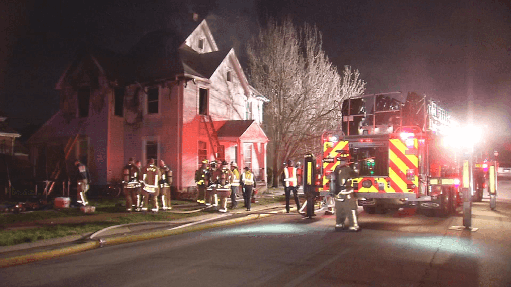 Firefighters say a man set his Miamisburg, Ohio, home on fire while trying to kill insects with a flammable device. (WKEF/WRGT)