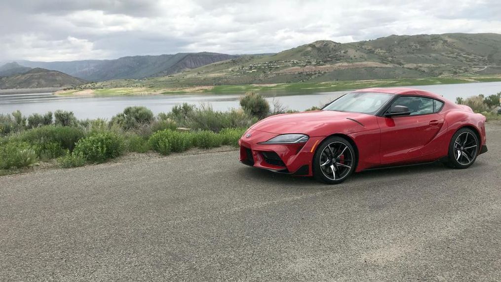 2020 Toyota Supra (Sinclair Broadcast Group / Jill Ciminillo)