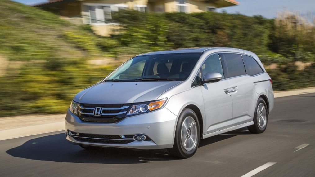 2011-2016 Honda Odyssey minivans are being recalled, because the release lever for the outboard second-row seats may remain in the unlocked position, allowing the seats to move unexpectedly. (American Honda Motor Co., Inc.)
                    
                    