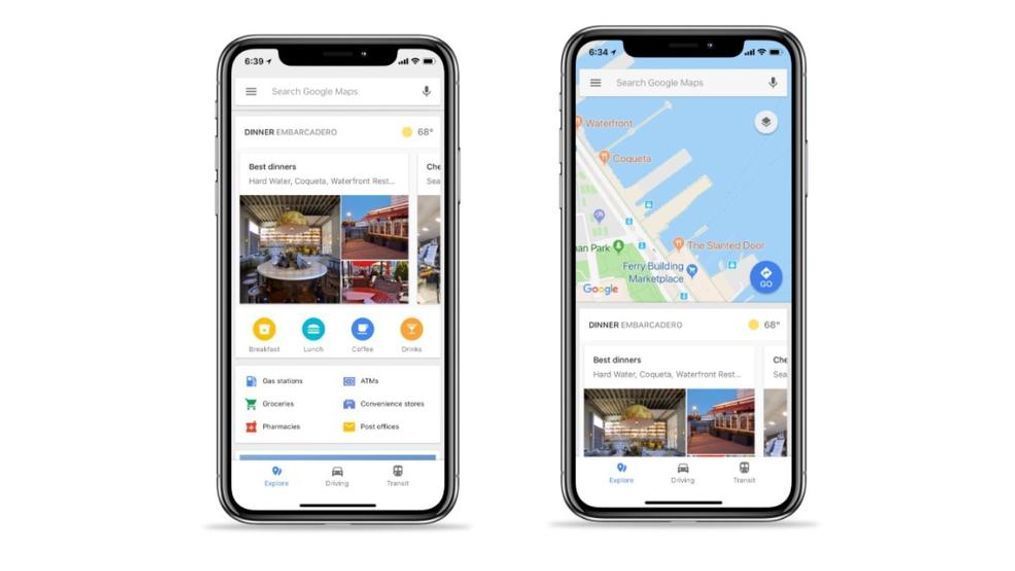 Google Maps app now shows restaurant waiting times (photo: Google){p}{/p}