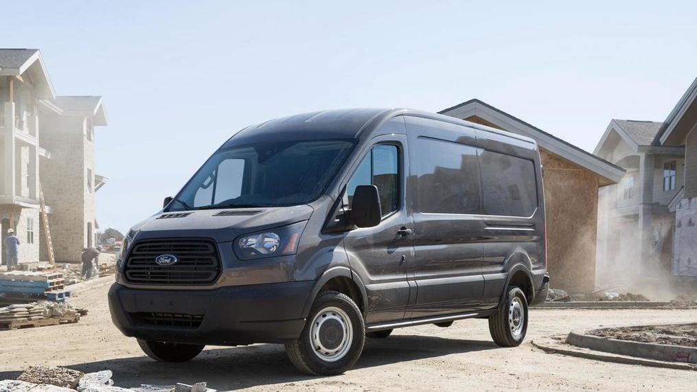 Ford is recalling nearly 320,000 Transit full-size vans in North America for a second time because the drive shafts can fail, causing loss of power. (Image courtesy of Ford Motor Co.)