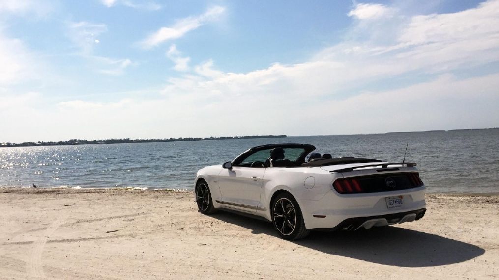 2016 Ford Mustang Convertible (Photo by Jill Ciminillo)