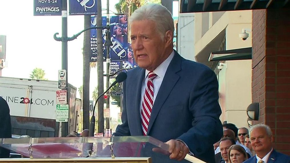 {p}Alex Trebek talks successors to Jeopardy and jokingly names an unlikely candidate. (Photo:{&nbsp;}CNN, KGO via CNN Newsource){/p}