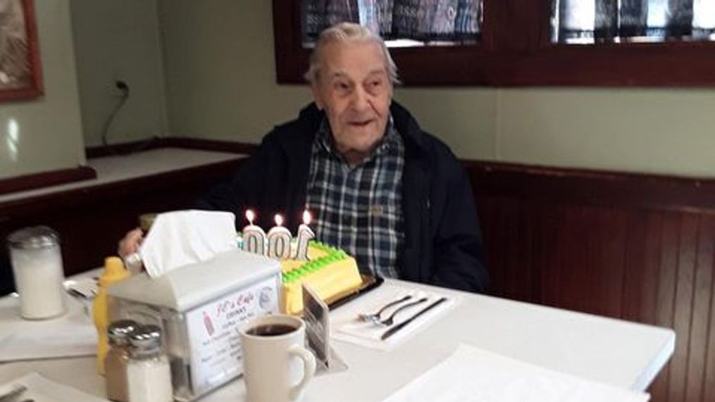 Bill Eck will turn 102 on January 11. The veteran of the 5th Ranger Battalion climbed cliffs at Pointe du Hoc in Normandy on D-Day and was wounded about four months into his service. (Photo: Provided for WHAM by Wayne Eck)