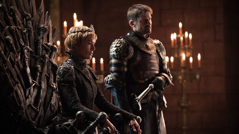 Lena Headey and Nikolaj Coster-Waldau in a scene from HBO's "Game of Thrones." (HBO)