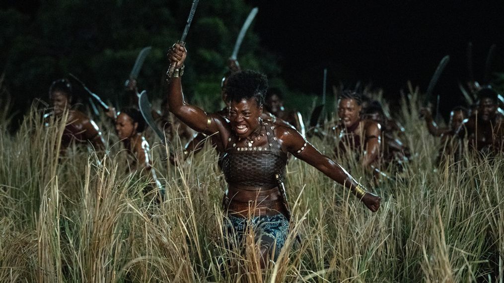 Nanisca (Viola Davis) in TriStar Pictures' THE WOMAN KING. (Photo: Sony Pictures)