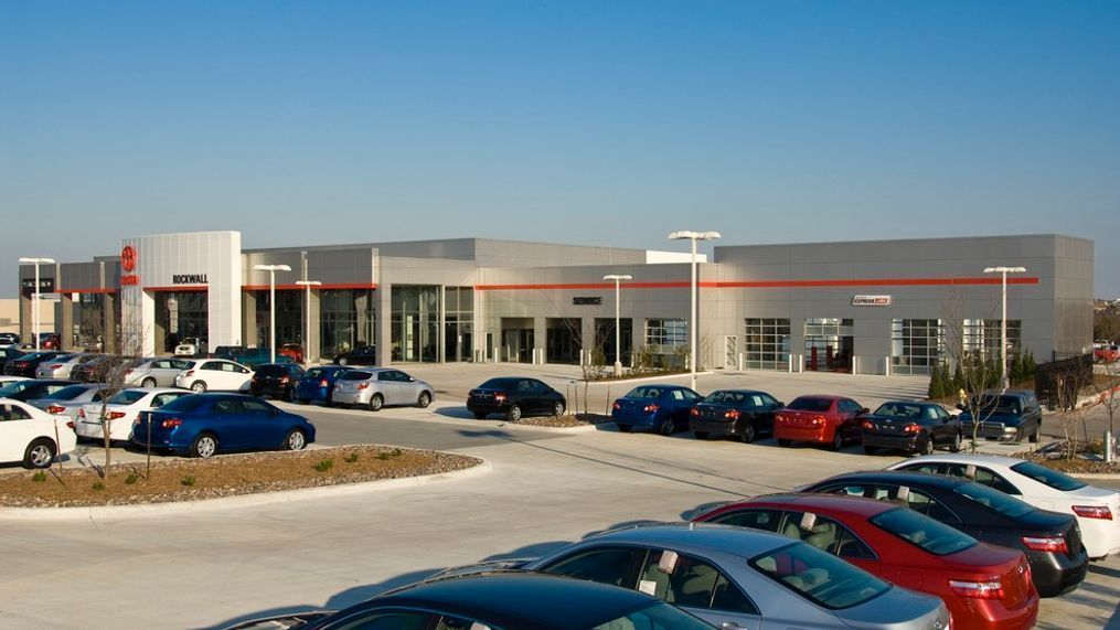 In this 2008 file photo, vehicles are lined up in front of Rockwall Toyota in Rockwall, Texas.{&nbsp;}If 25 percent tariffs are fully assessed against imported parts and vehicles, and they include Canada and Mexico, the price of imported vehicles would rise more than 17 percent, or around $5,000 each, according to forecasts from IHS Markit. (Image courtesy of Toyota Motor Sales USA)