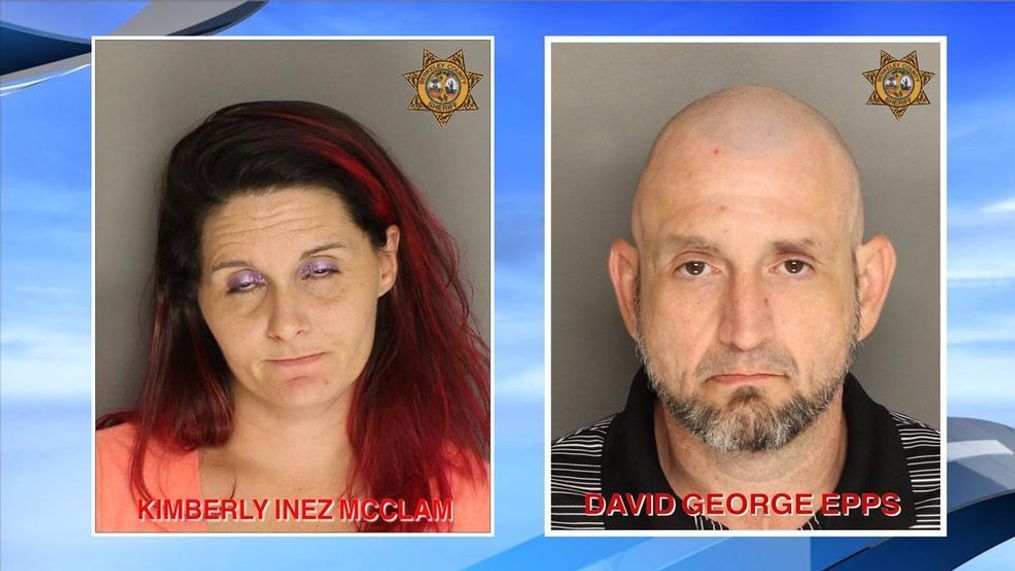 Kimberly McClam and David Epps. (Berkeley County Sheriff's Office)