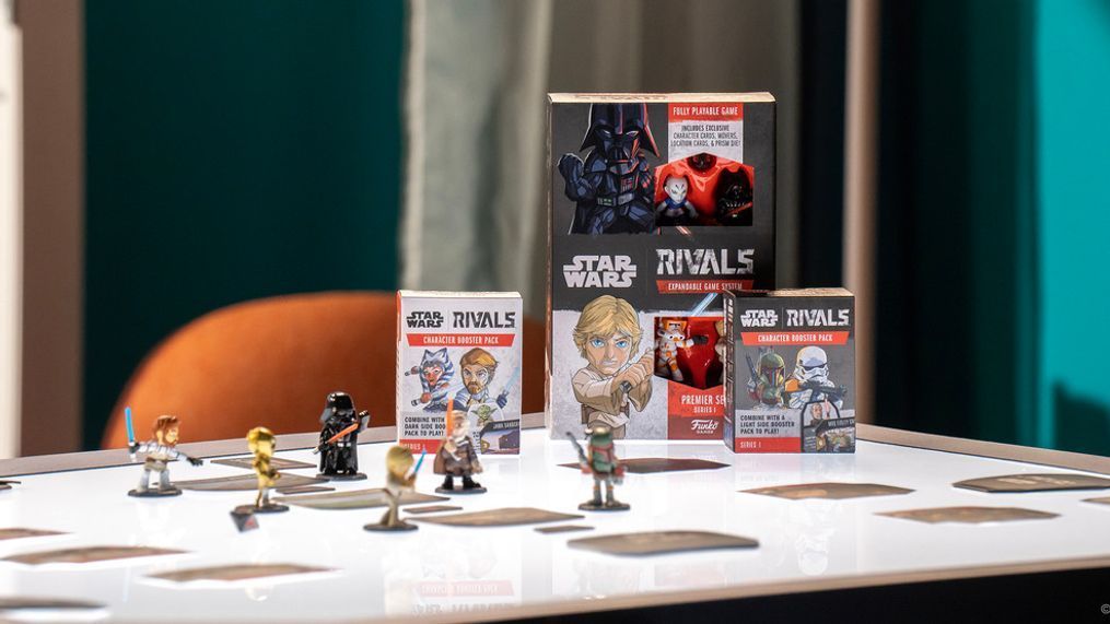 Star Wars Rivals Card Game, an all-new expandable card game experience featuring endless layers of strategy and fun within every era of the Star Wars galaxy. Arriving late spring 2023. (Photo: Funko Games)