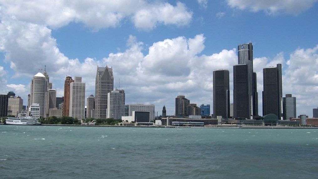 Detroit skyline (Photo courtesy of Bernt Rostad / MGN)