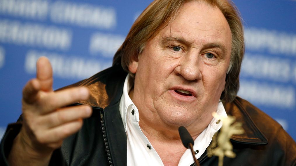 FILE - Actor Gerard Depardieu addresses the media during the press conference for the film 'Saint Amour' at the 2016 Berlinale Film Festival in Berlin, Germany, Friday, Feb. 19, 2016. French media are reporting that police have summoned actor GÃ©rard Depardieu for questioning about allegations made by two women that he sexually assaulted them on movie sets. Broadcaster BFMTV and the daily Le Parisien both reported that the 75-year-old actor was called in for police questioning in Paris on Monday, April 29, 2024. (AP Photo/Axel Schmidt, File)