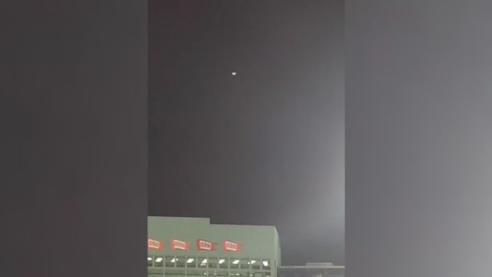Boston Red Sox complain to police about a drone flying over Fenway Park (Rob Cohen via Storyful)