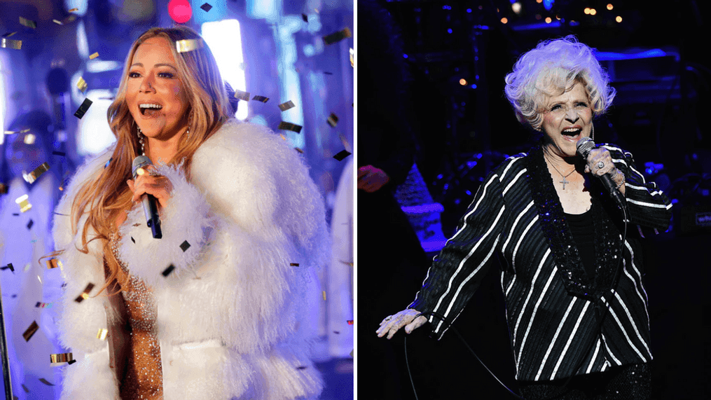 Mariah Carey sends Brenda Lee flowers as 65-year-old Christmas classic hits No. 1 (AP/Getty)