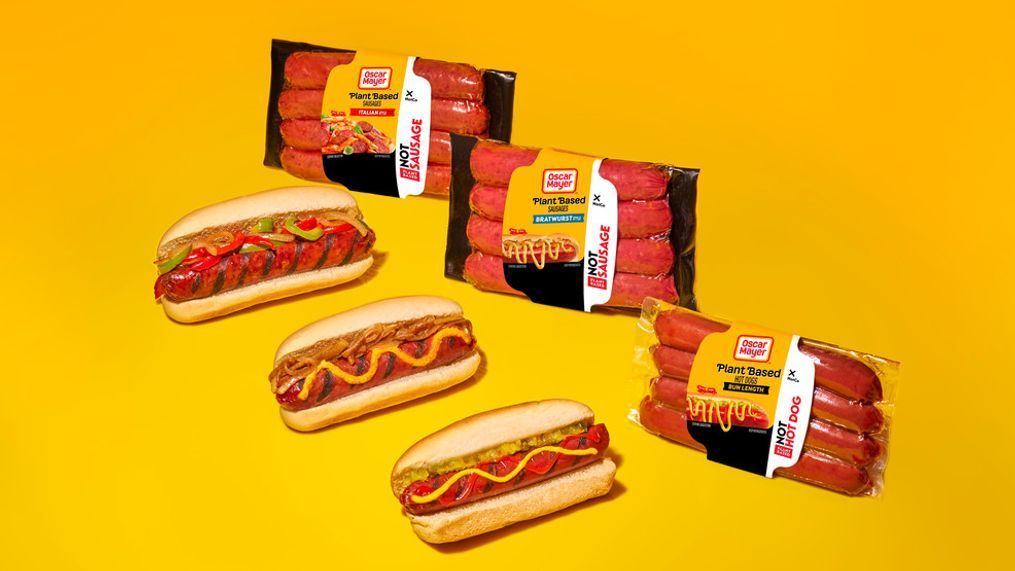 The Kraft Heinz Not Company announced the debut of their new plant-based hot dogs and sausages on Wednesday. (Photo courtesy of The Kraft Heinz Not Company LLC, credit Noah Fecks)