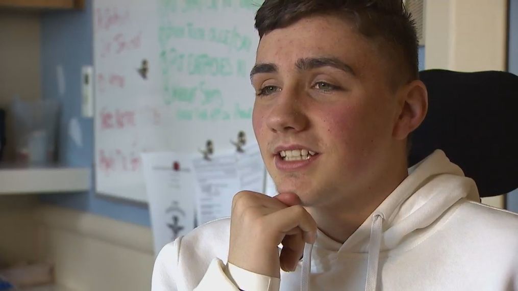 Months after Timmy Brodigan nearly died{&nbsp;}aboard an Amtrak train, the 16-year-old is taking incredible steps on his long road to recovery. (KOMO News){&nbsp;}