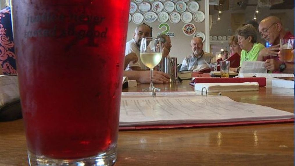 Bible and Brew: SC Bible study group talks faith with booze. (WACH) 