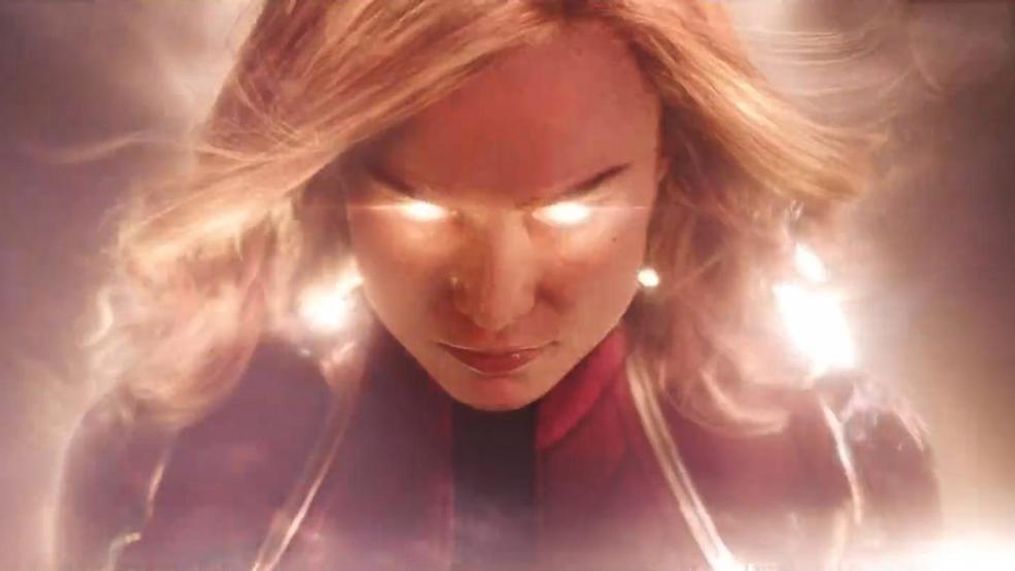 An image from Marvel Studios' 'Captain Marvel,' starring Brie Larson, Jude Law, and Samuel L. Jackson. (Marvel Studios/Disney/CNN Newsource)