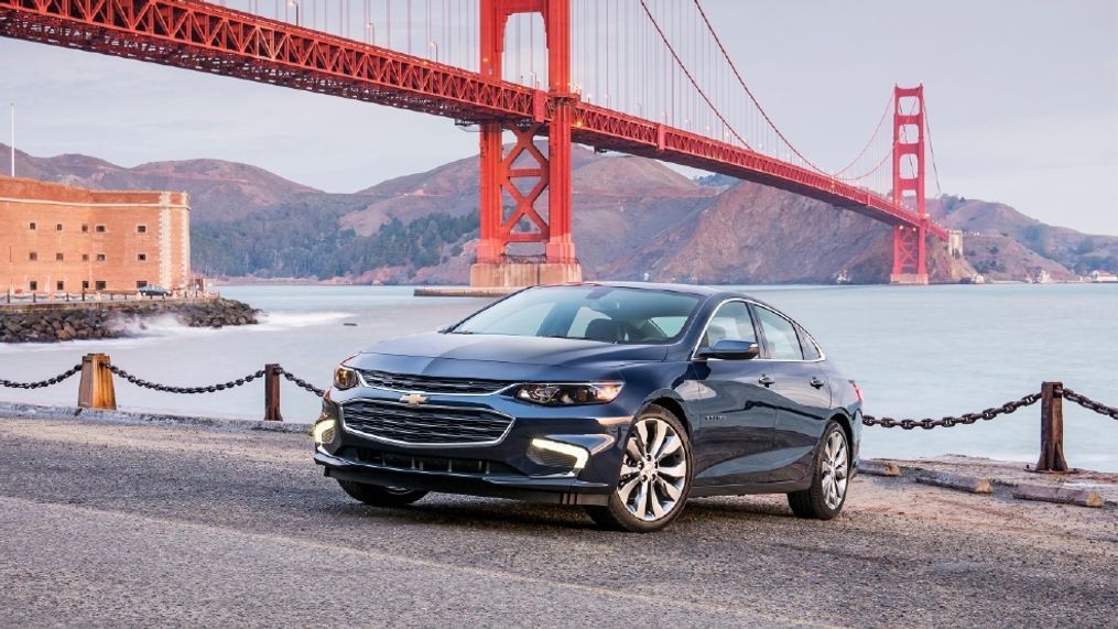 2016 Chevrolet Malibu (Photo courtesy of Chevrolet)