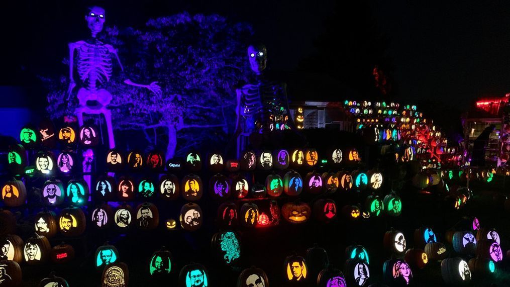 Rhode Island man raising funds for American Cancer Society with intricate Halloween display (Photo: Jessica A. Botelho/The National Desk) 