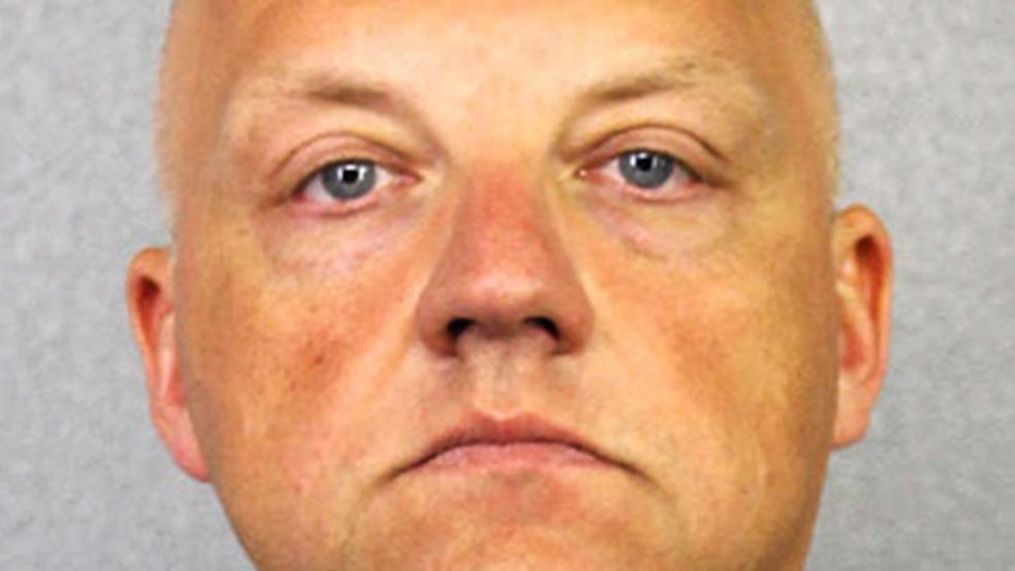 FILE - This January 2017 file photo provided by the Broward County Sheriff's Office shows German Volkswagen executive Oliver Schmidt. Prosecutors are seeking a seven-year prison sentence for Schmidt, a Volkswagen senior manager who pleaded guilty in the automaker's U.S. diesel emissions scandal. Schmidt will be sentenced Wednesday, Nov. 6, 2017 in Detroit federal court. (Broward County Sheriff's Office via AP, File)