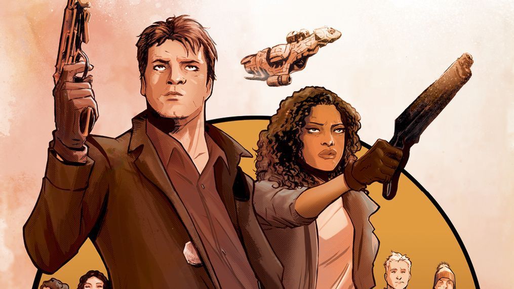 Lee Garbett's cover for "Firefly" #1, set for release in November. (Boom! Studios)