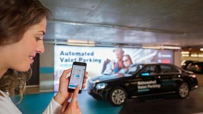 Image for story: Mercedes and Bosch reveal fully automated valet technology