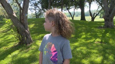 Image for story: Behold the Kammander: 5-year-old enters national mullet competition