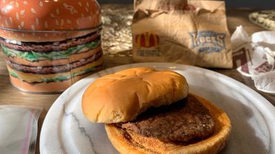 Image for story: EXCLUSIVE: Utah man unveils 20-year-old McDonald's hamburger