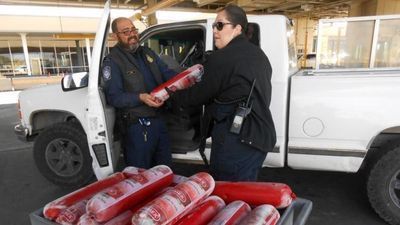 Image for story: Border agents seize 154 pounds of 'prohibited bologna' at US/Mexico border