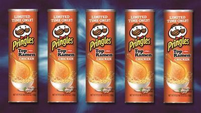 Image for story: Pringles to launch limited-edition Top Ramen Chicken Flavor crisps