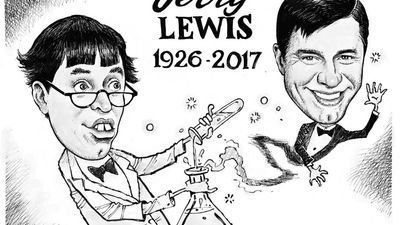 Image for story: Jerry Lewis items sell for more than expected at estate auction