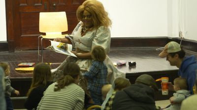 Image for story: Drag queens are reading books to kids to help fight gender stereotypes