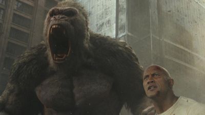 Image for story: Weekend box office: A late surge pushes Dwayne Johnson&rsquo;s &lsquo;Rampage&rsquo; to the top