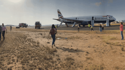 Image for story: Video: British Airways cabin fills up with smoke, forcing evacuation