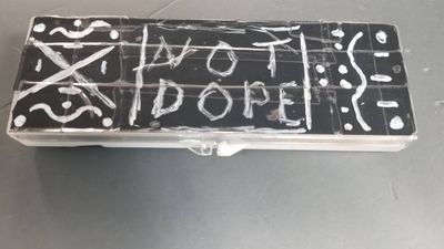 Image for story: Police find drugs in box labeled 'Not Dope'