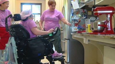 Image for story: Local baker with spina bifida expands cheesecake business