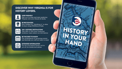 Image for story: New app allows you to explore the history of Virginia