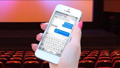 Image for story: Austin man sues woman for texting during date at movie theater