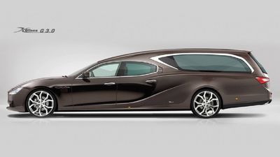 Image for story: Maserati Hearse is your ticket to a luxurious last ride