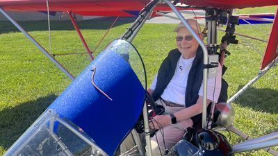 Image for story: 'Takes you away from the ordinary things in life': 91-year-old says flying keeps him young