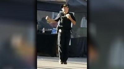 Image for story: WATCH: SC police officer's 'Happy' dance will make you smile