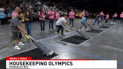 Image for story: 'Housekeeping Olympics' recognize Las Vegas hospitality workers