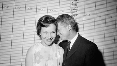 Image for story: Rosalynn Carter marks 96th birthday at home with the former president, butterflies and ice cream