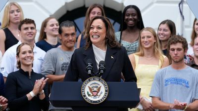 Image for story: With Biden out, what's next? Democrats line up behind Kamala Harris as potential nominee